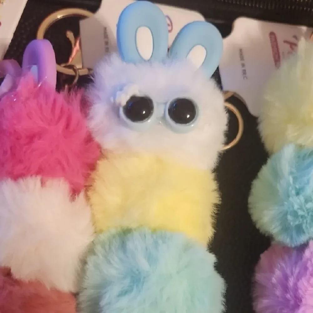 Pastel Bunny Keychains Each